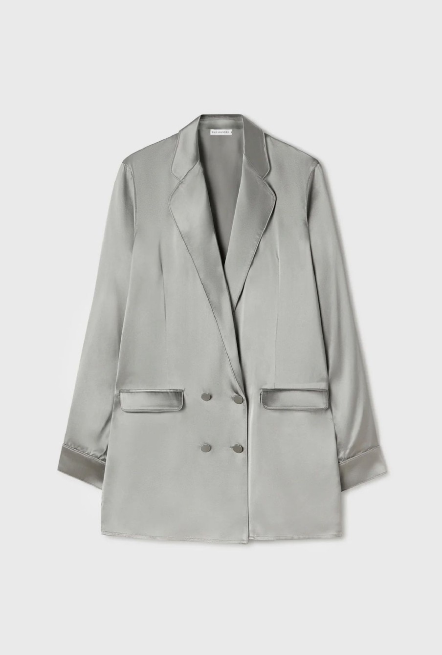 Women Silk Laundry Jackets + Blazers | Relaxed Blazer Moon