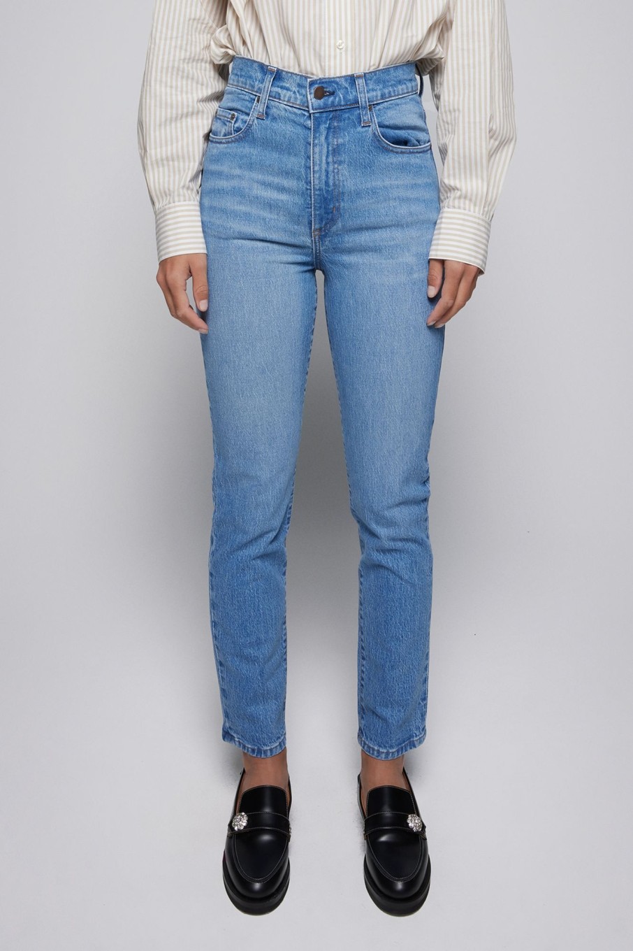 Women Nobody Denim Denim | Frankie Jean Ankle Stretch Esteem