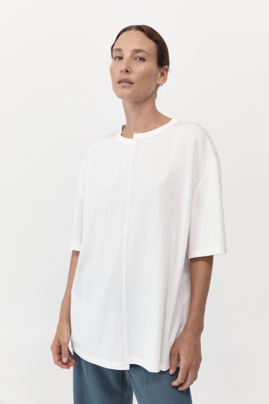 Women St. Agni Tops | Deconstructed T-Shirt