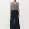 Women St. Agni Pants | Fold Detail Trousers