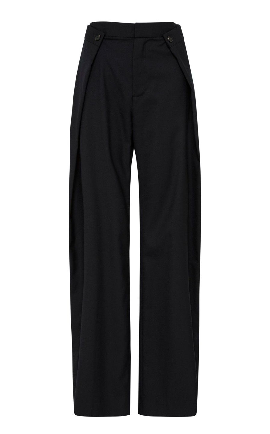 Women St. Agni Pants | Fold Detail Trousers