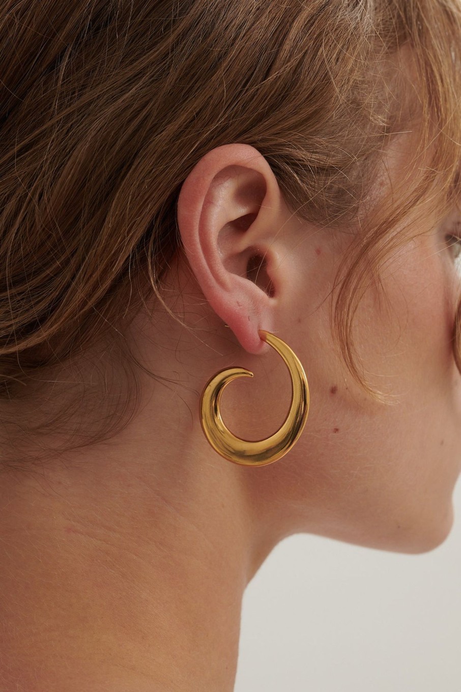 Women Anna Rossi Jewellery | Maui Hoop Gold