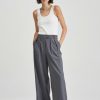 Women Friends With Frank Pants | The Sabine Trousers Grey Marle