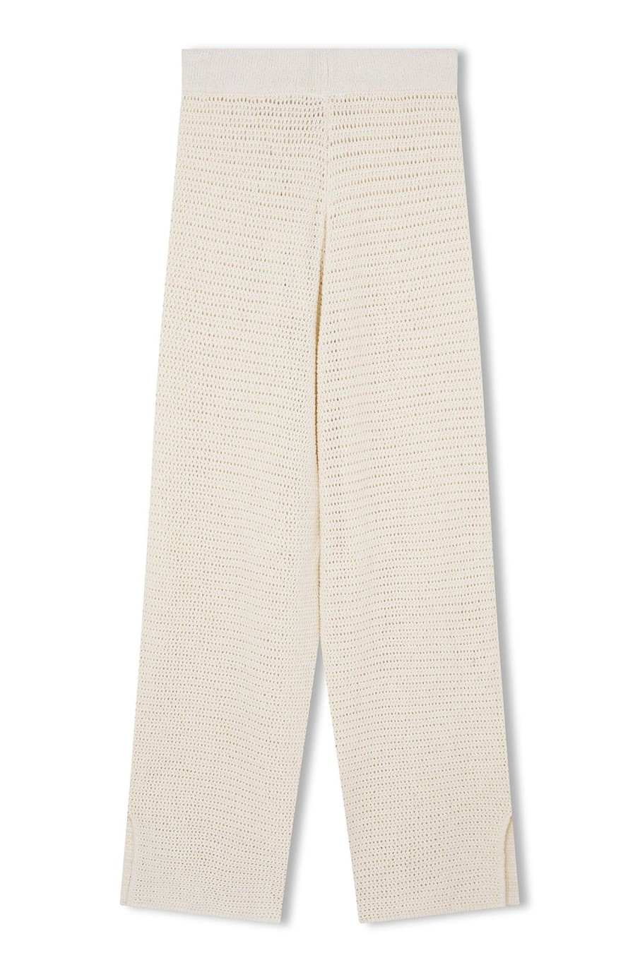 Women Zulu & Zephyr Knitwear + Sweaters | Milk Cotton Crochet Pant