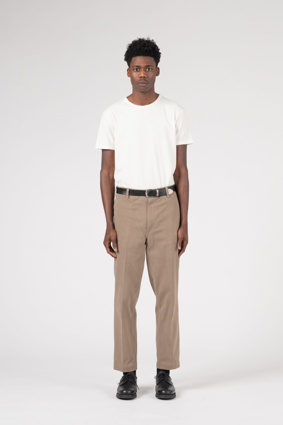 Men Knickerbocker Bottoms | Twill Chino Pant Fog