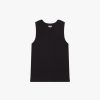 Men Knickerbocker Tops | Ladder Rib Tank Black