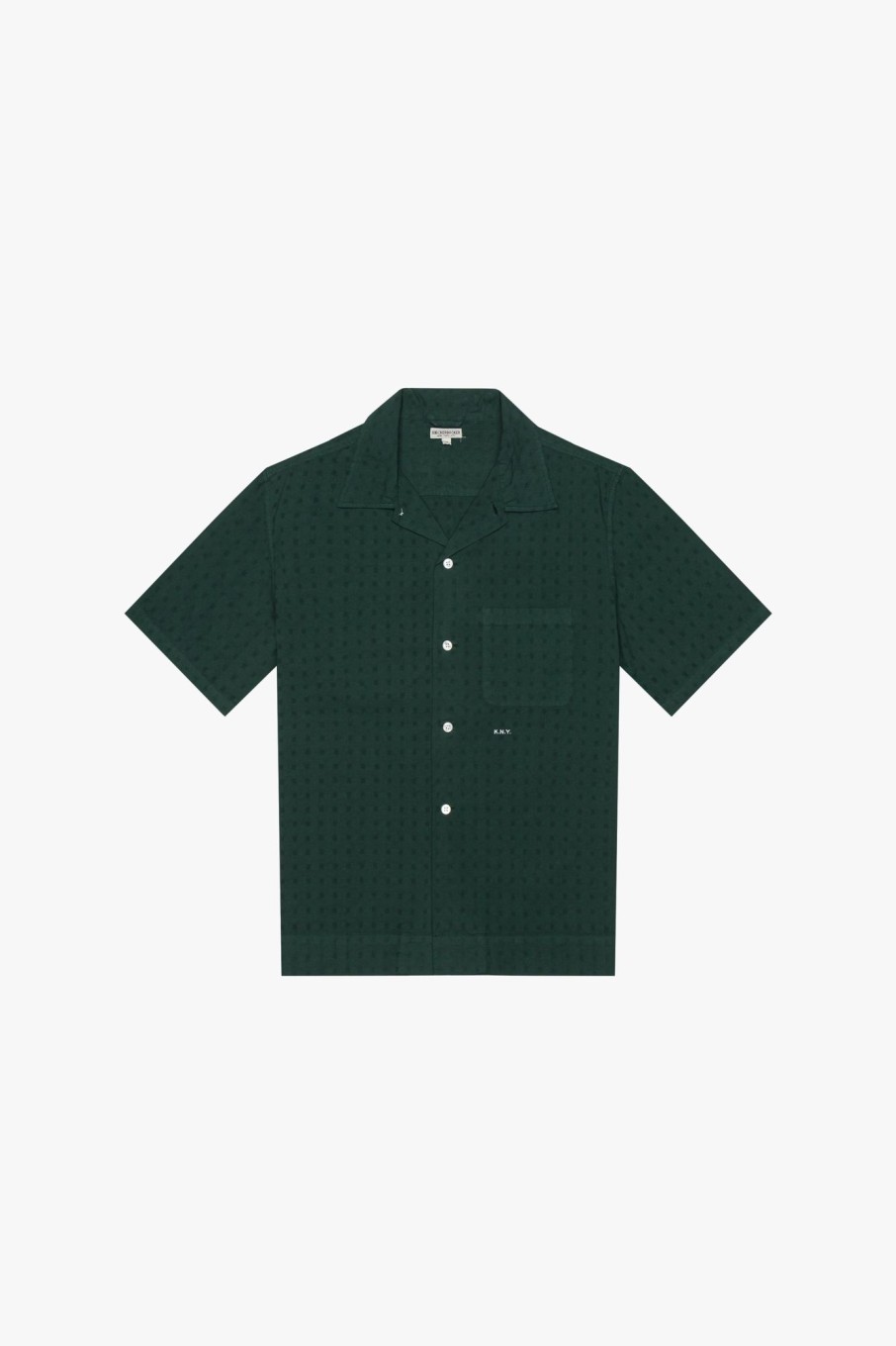 Men Knickerbocker Tops | Check Shirt Green