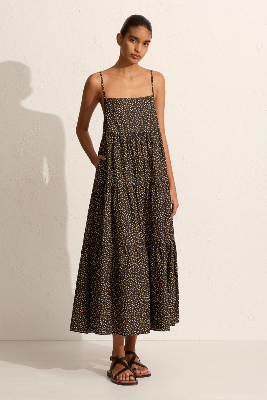 Women MATTEAU Dresses | Tiered Sundress Meadow