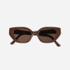 Women Velvet Canyon Sunglasses | Le Chat — Cacao