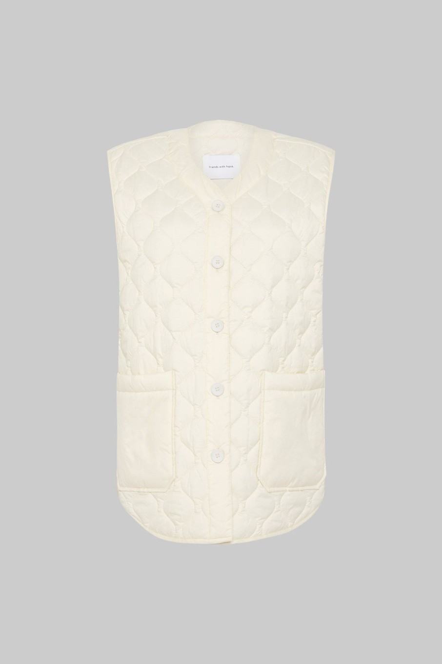 Women Friends With Frank Tops | The Fredric Vest Butter