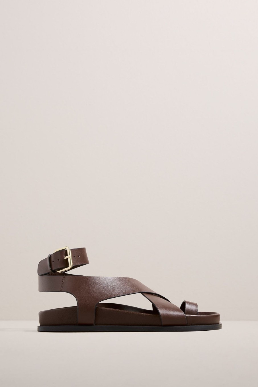 Women A.EMERY Shoes | The Jalen Sandal Walnut