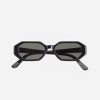 Women Velvet Canyon Sunglasses | The Stranger — Black