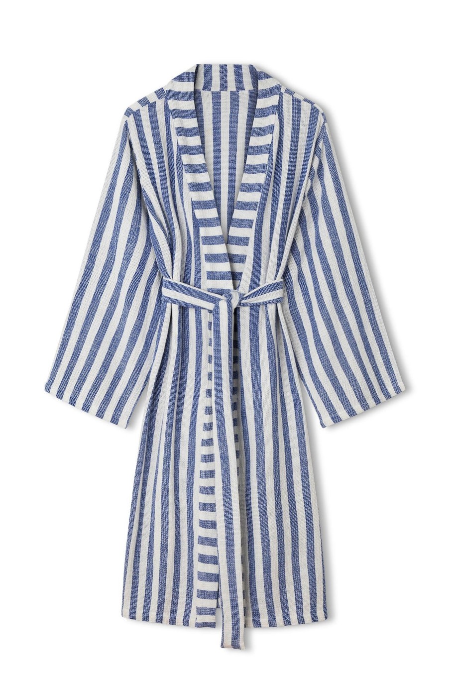 Women Zulu & Zephyr Tops | Marine Stripe Organic Cotton Robe