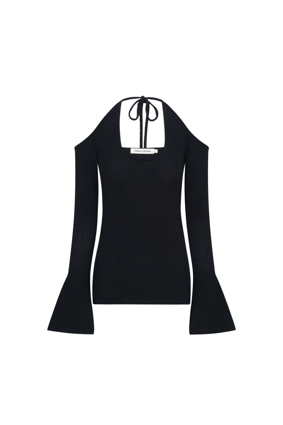 Women CAMILLA & MARC Tops | Redwood Cold Shoulder Knit Top