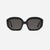 Women Velvet Canyon Sunglasses | Motel Musa — Black