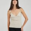 Women Friends With Frank Tops | The Agnes Knitted Tank Oatmeal