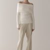 Women Marle Knitwear + Sweaters | Yin Jumper Ivory