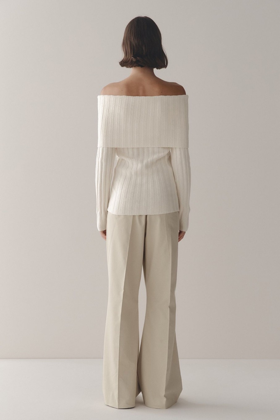 Women Marle Knitwear + Sweaters | Yin Jumper Ivory