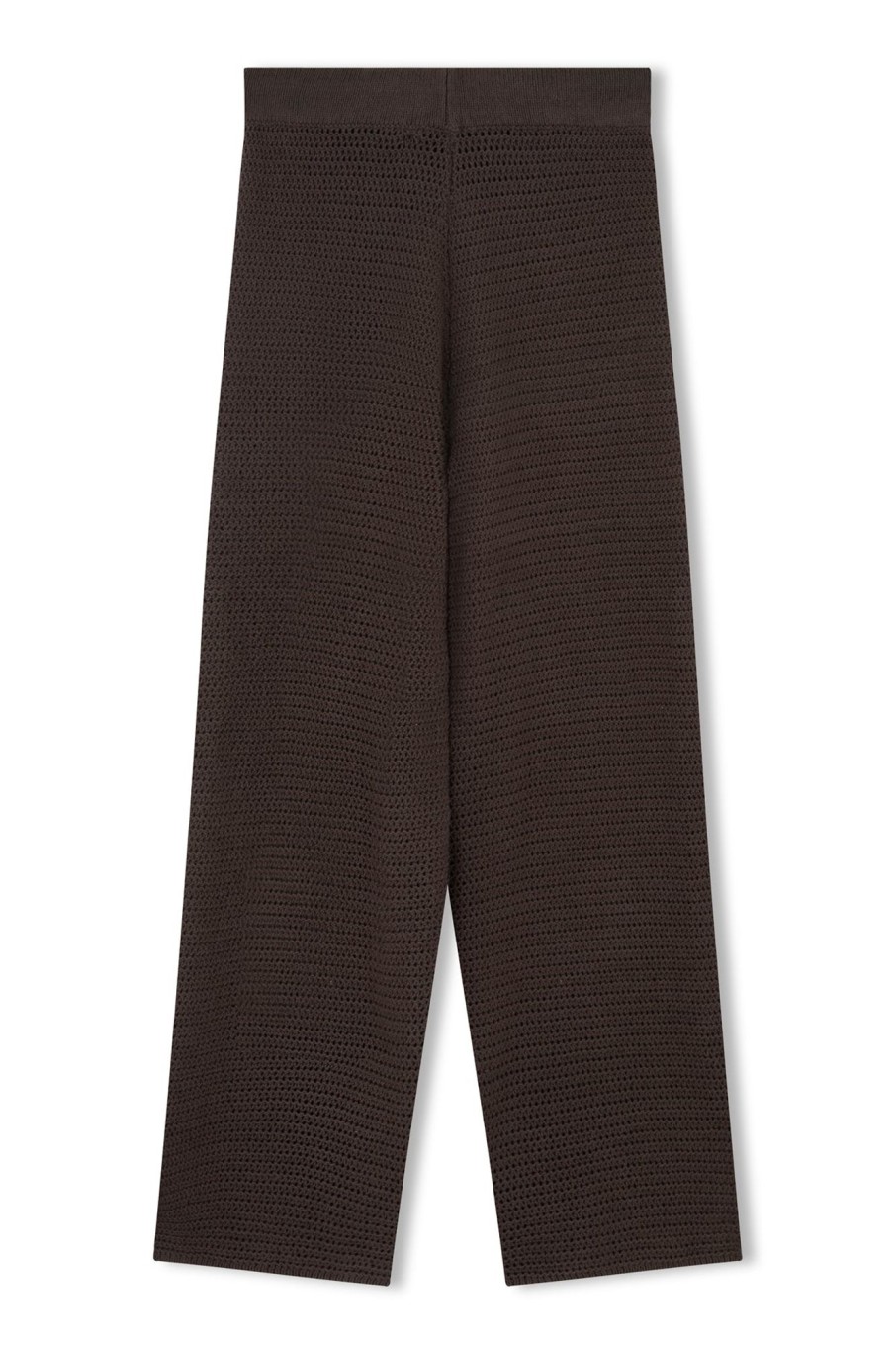 Women Zulu & Zephyr Sets | Charcoal Cotton Crochet Pant