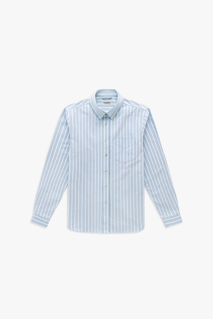 Men Knickerbocker Tops | Beefy Cotton Icon Oxford Blue Stripe