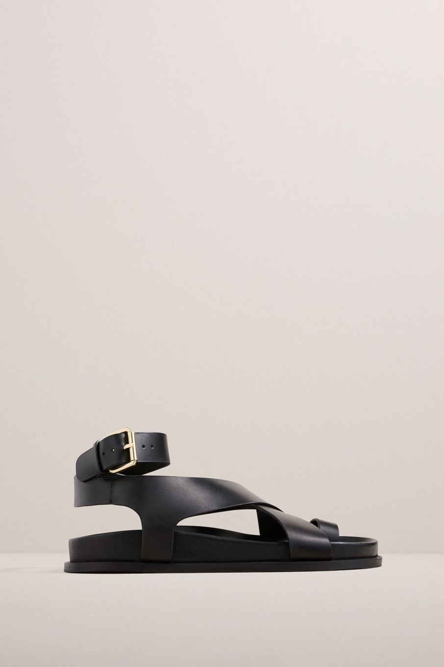 Women A.EMERY Shoes | The Jalen Sandal Black