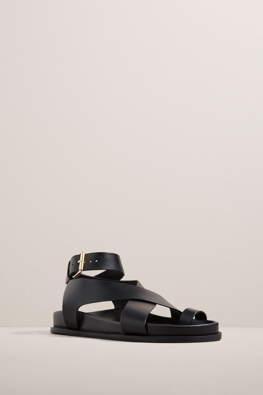 Women A.EMERY Shoes | The Jalen Sandal Black