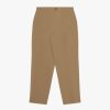 Men Knickerbocker Bottoms | Twill Flat Front Pant Dark Khaki