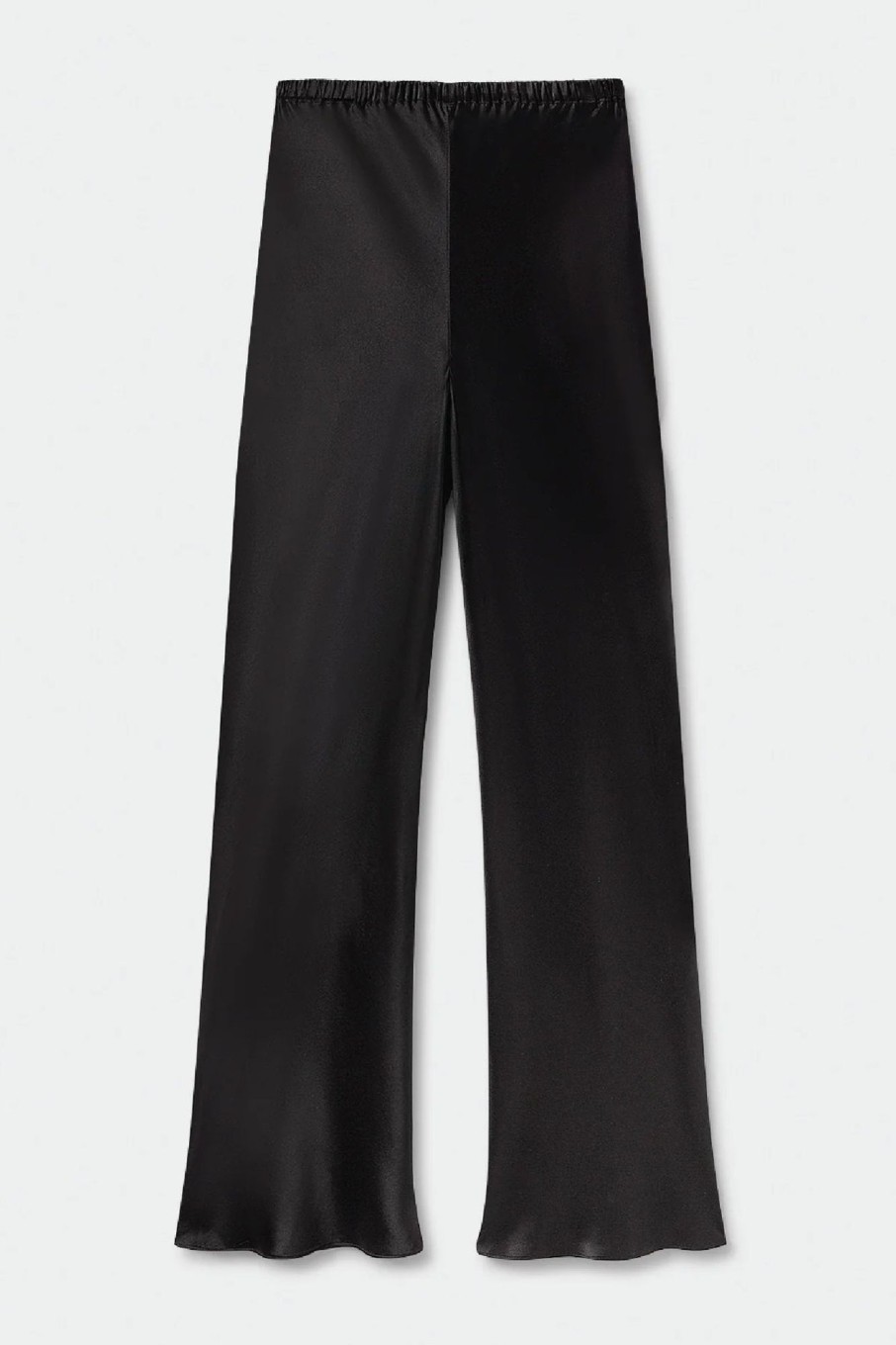 Women Silk Laundry Sets | Bias Cut Pants Black