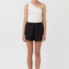 Women CAMILLA & MARC Tops | Park One Shoulder Tank White