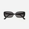 Women Velvet Canyon Sunglasses | Zou Bisou — Black