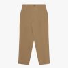 Men Knickerbocker Pants | Twill Flat Front Pant Dark Khaki