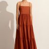 Women MATTEAU Dresses | Tiered Low Back Sundress Sienna