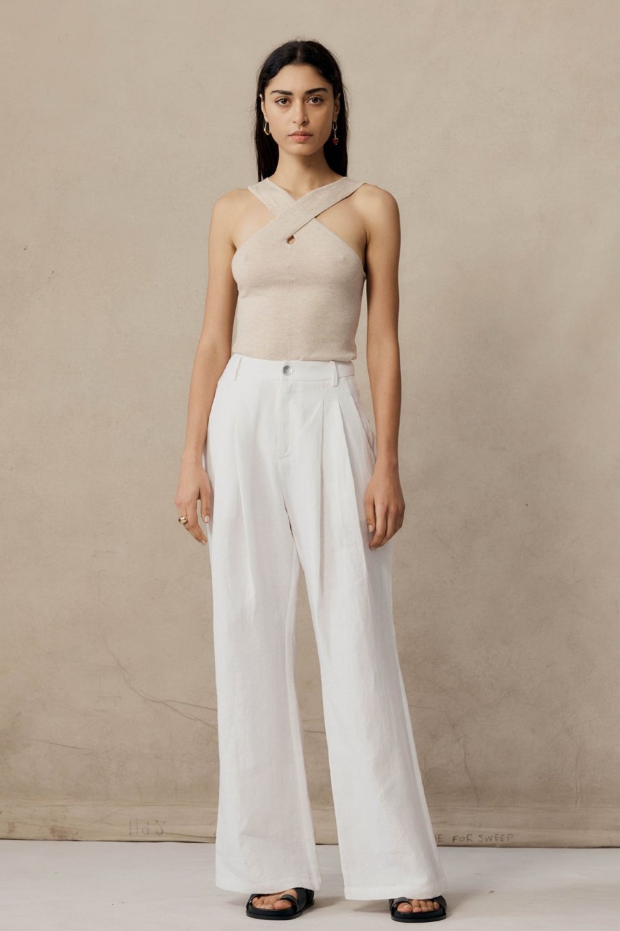 Women Marle Pants | Willow Pant Ivory