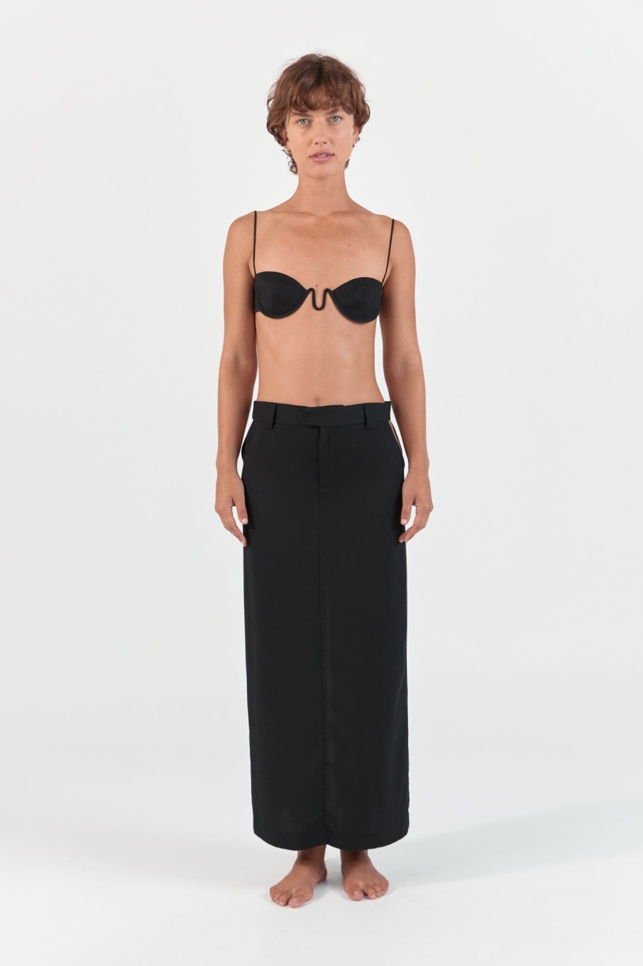 Women Ziah Swim | Fine Strap Wire Balconette Top